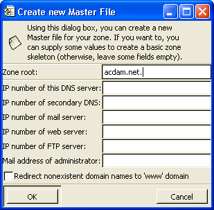New master file